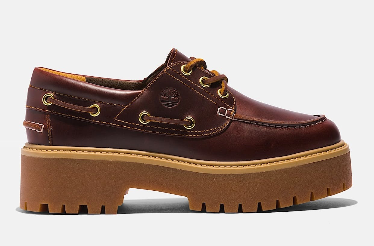 Timberland Stone Street Boat Shoe for Women in Dark Brown, £145