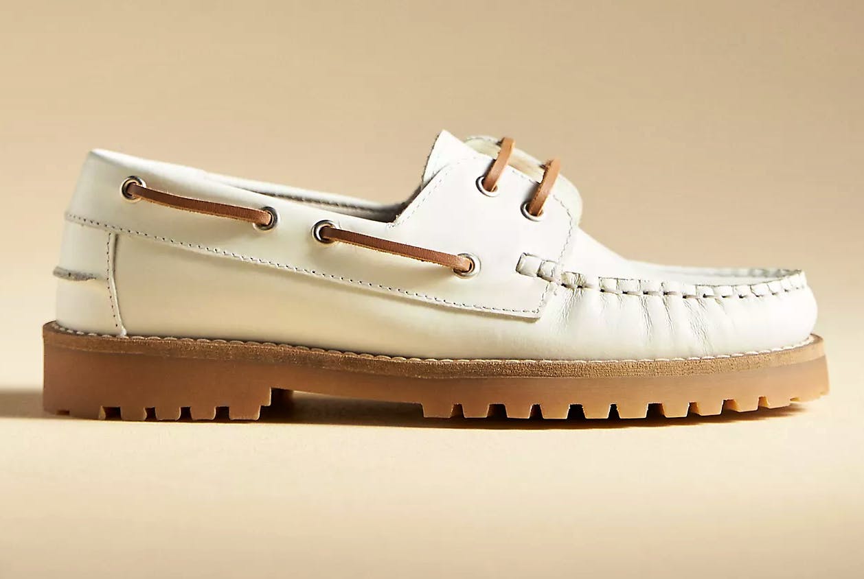 Anthropologie By Anthropologie Lug Boat Shoes, £120