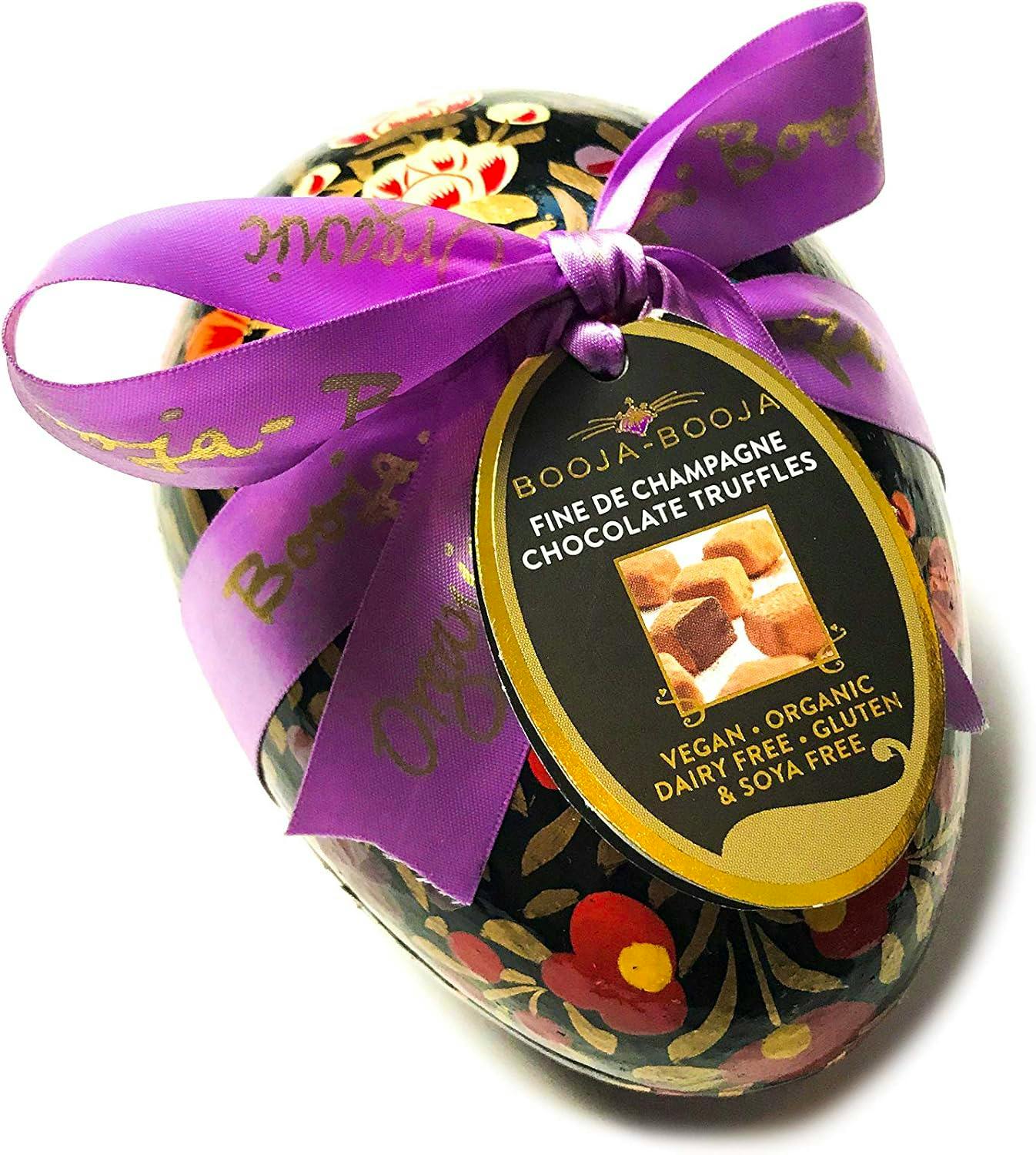 Booja – Booja Fine de Champagne Chocolate Truffles in Decorative Easter Egg, £29.47