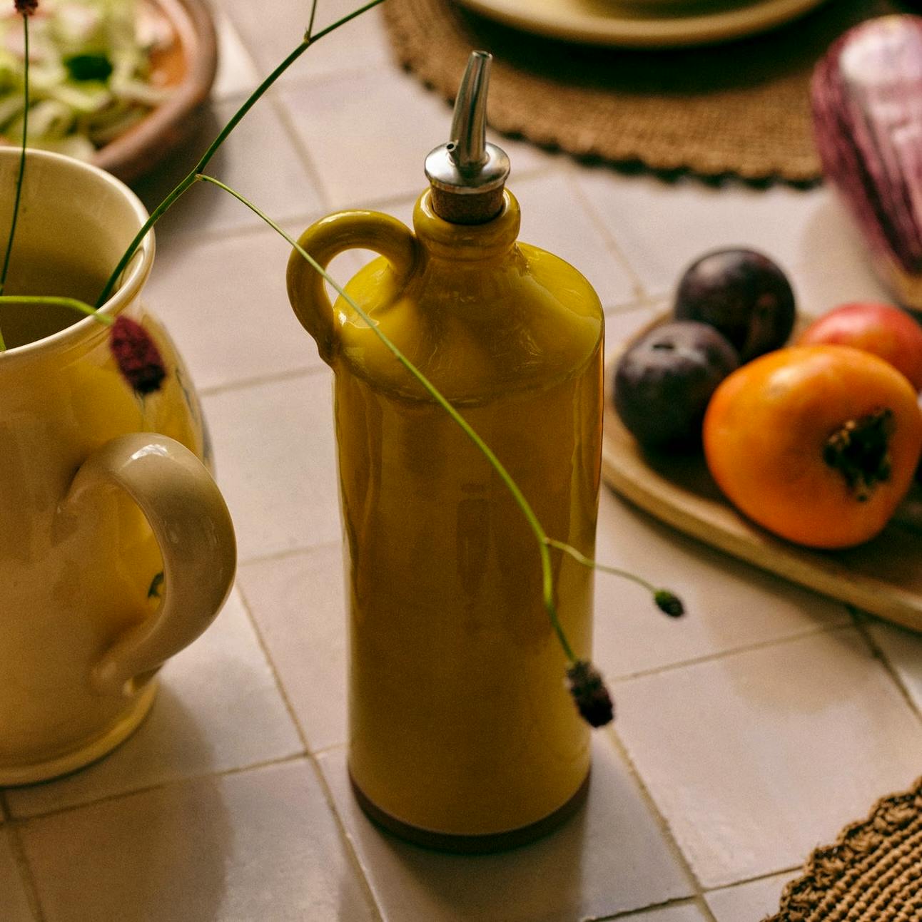 Toast Poterie Barbotine Oil Pourer, £55