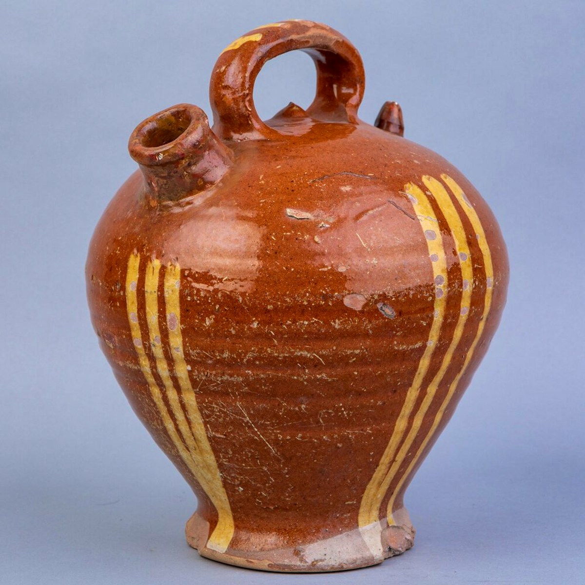 The Boule-In Striped Rustic Provençale Oil Jar, £90
