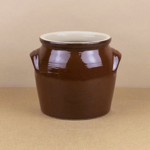 Objects of Use French Stoneware Pot beurre, brun, 1l, £24.50