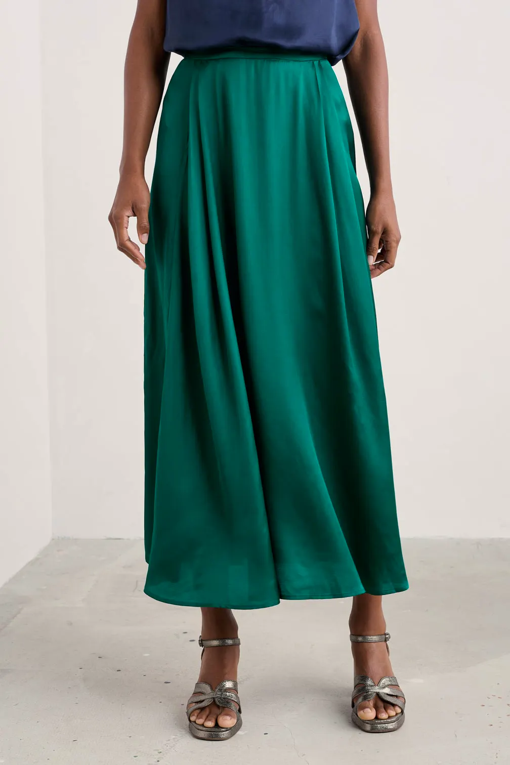 Lethlean Pleated Maxi Skirt £75.95