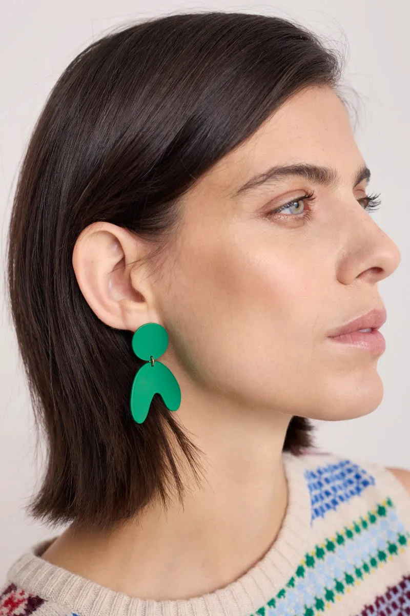 Porhan Large Abstract Drop Earrings £29.95