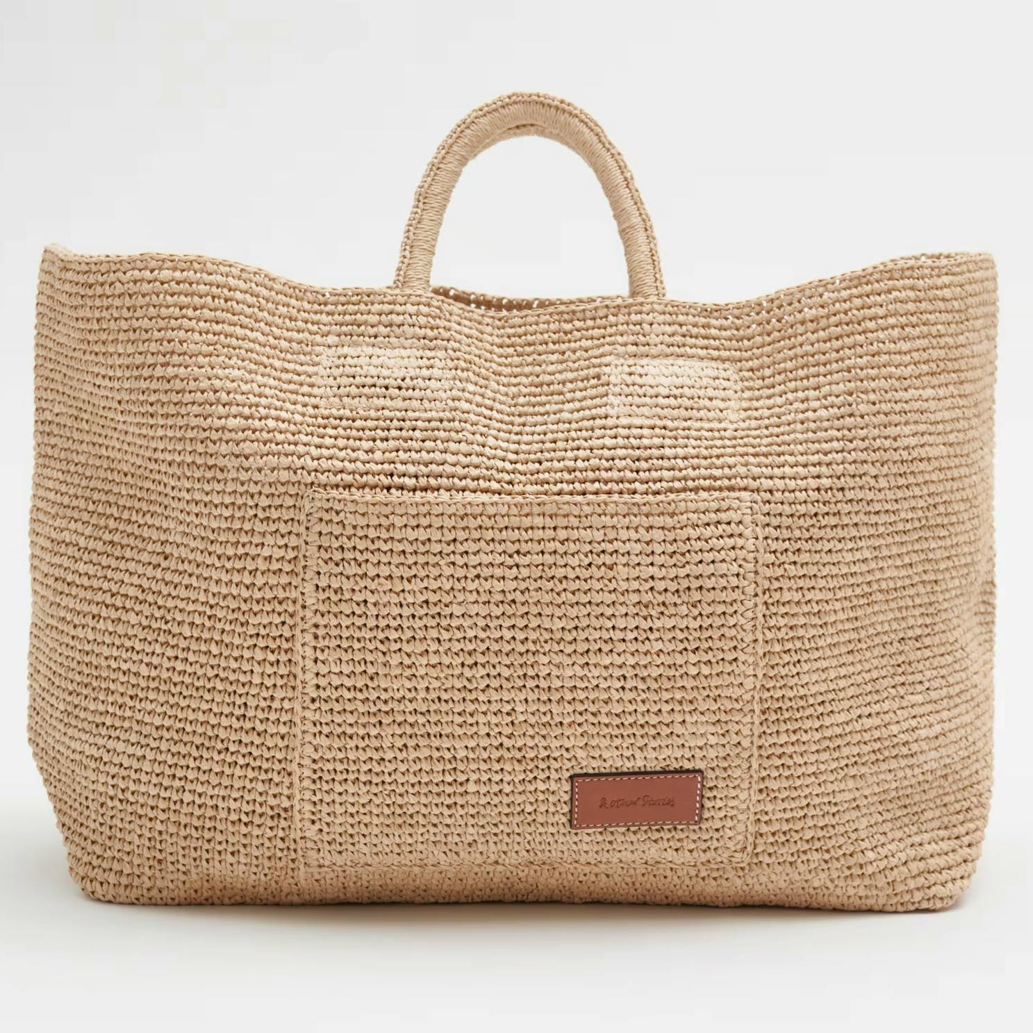 H&M Large Woven Straw Totem £65