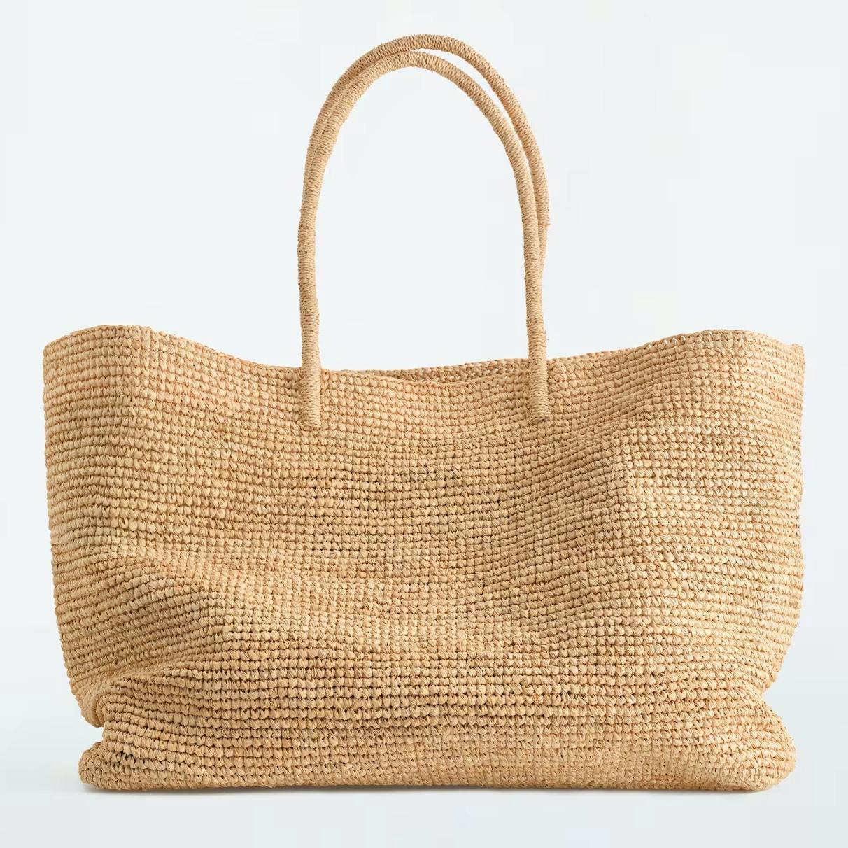 Cos Hand-Woven Tote Bag – Raffia, £135