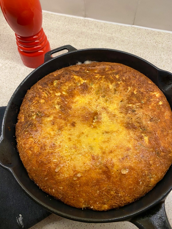 Smoked Salmon Souffle Omelette