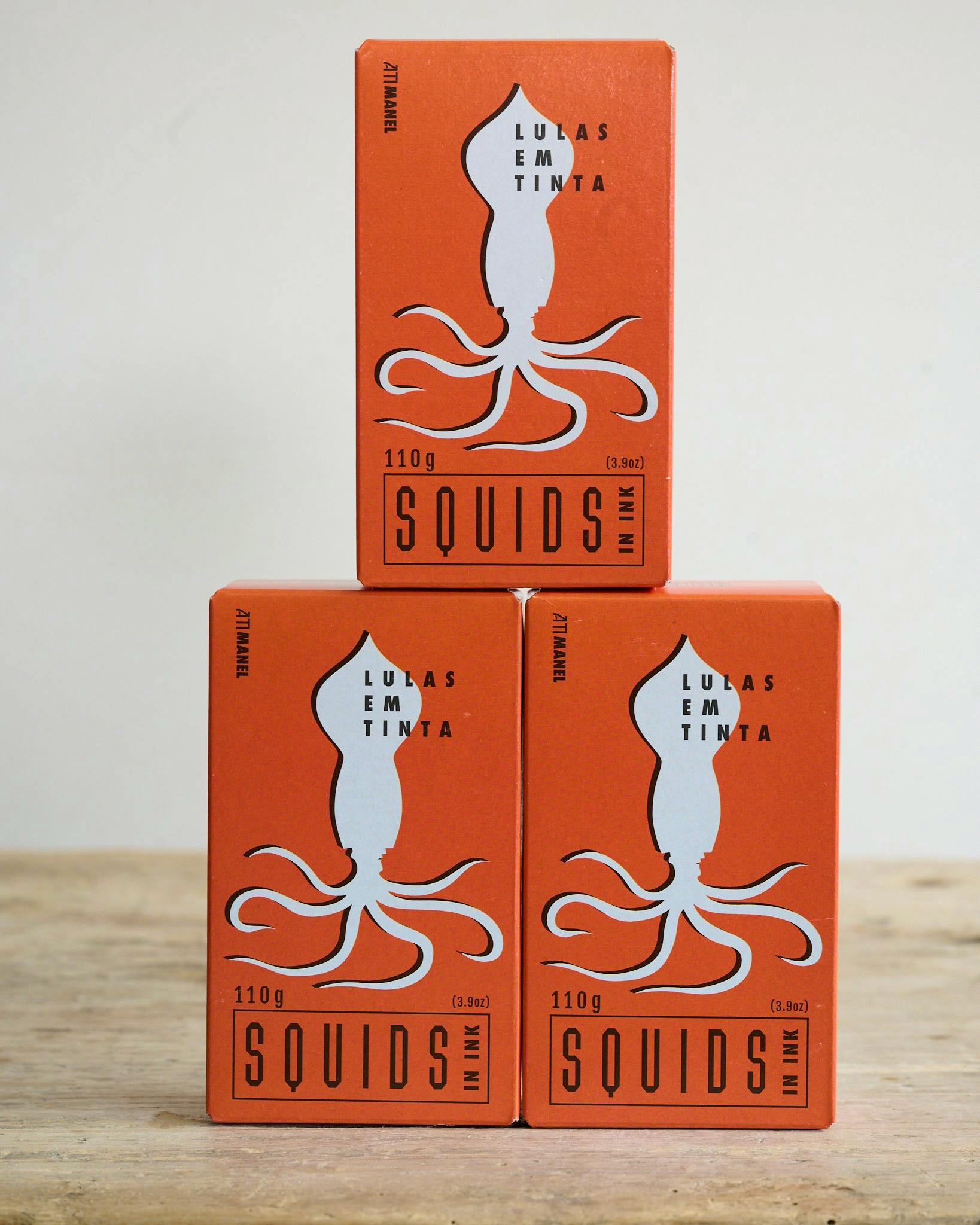 Freight HHG Tins of Squid in Ink, £5.50