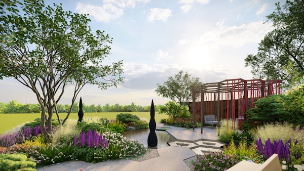 Tackle HIV Challenging Stigma Garden, Designed By Manoj Malde