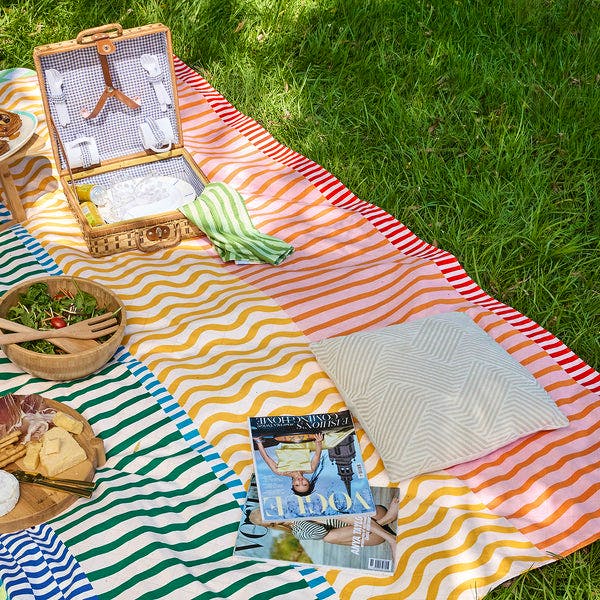 Dock & Bay Picnic Blanket, Sripe Up Your Life, £60