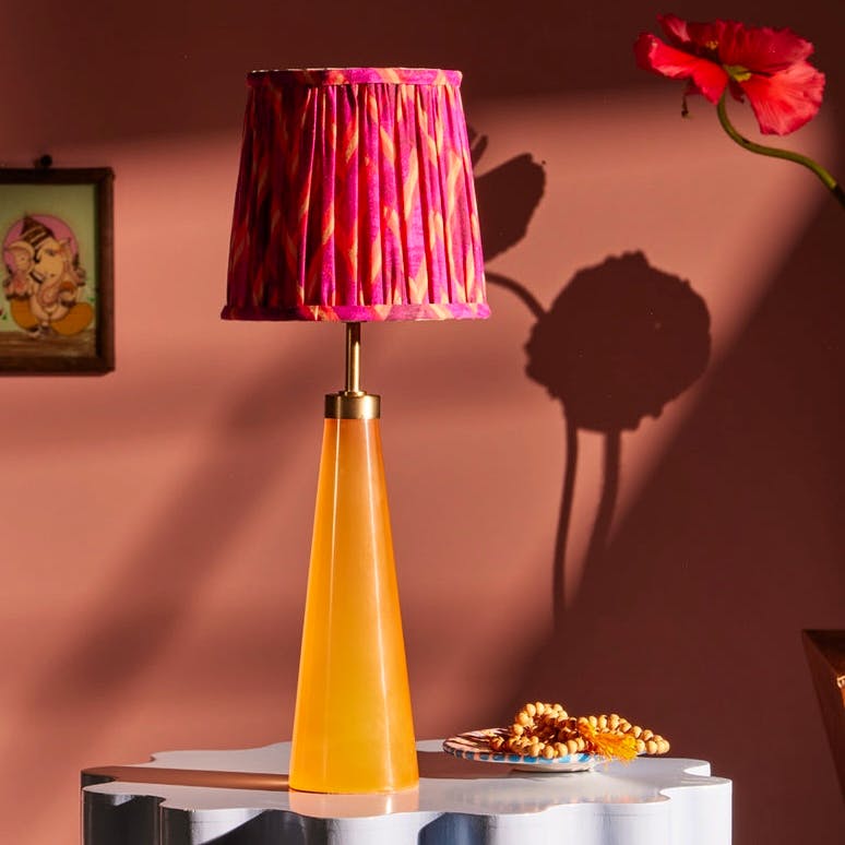 Pooky X Matthew Williamson Neon Orange Cueva Rechargeable Lamp, £80
