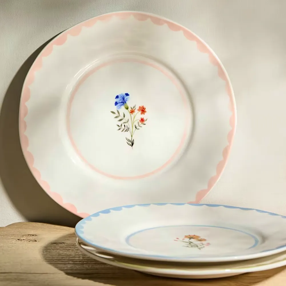 M&S Home Set of 4 Floral Side Plates, £20