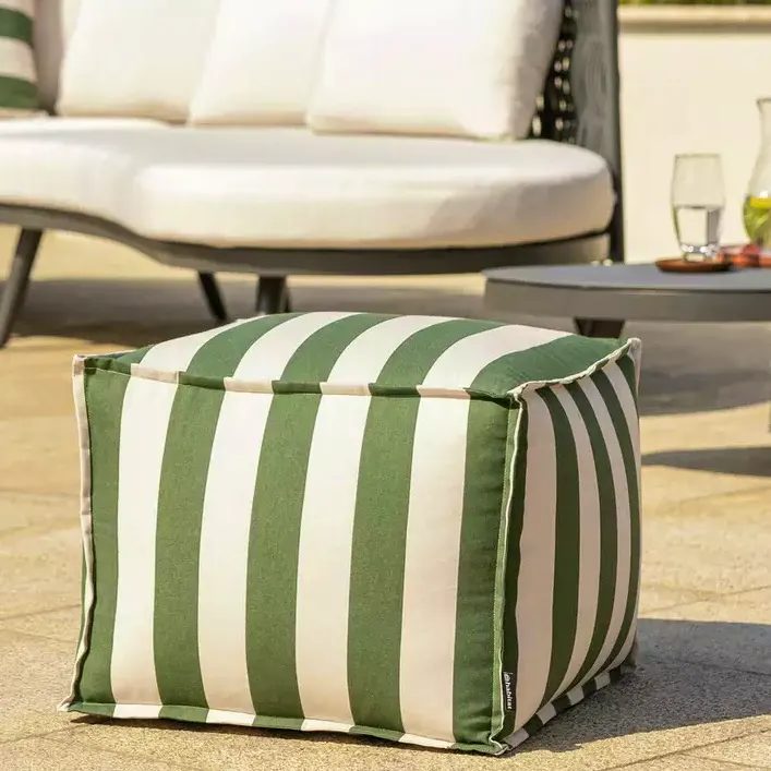 Argos Habitat Outdoor Stripe Cushion, £40