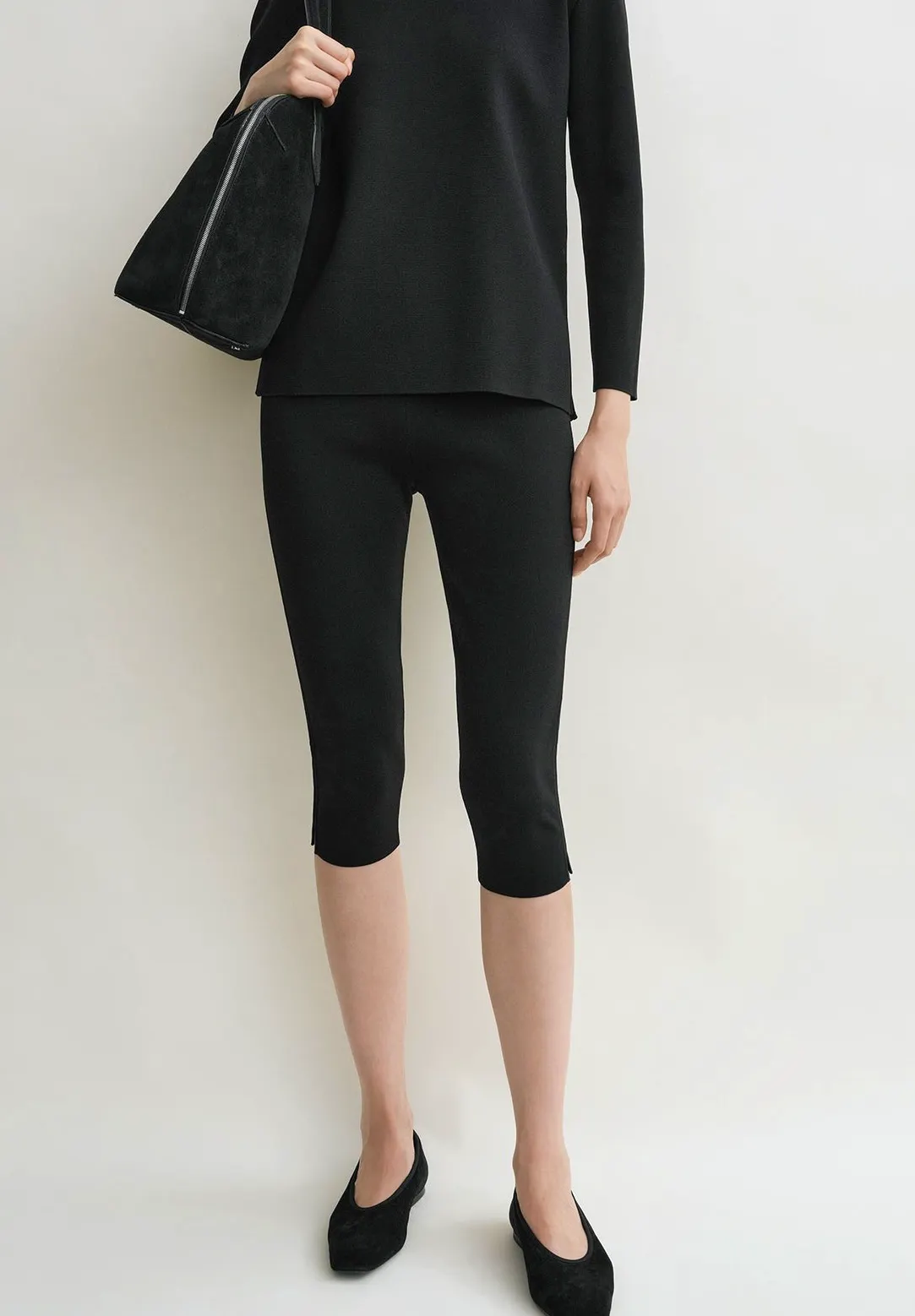 Toteme Compact Knit Capri Trousers, £270