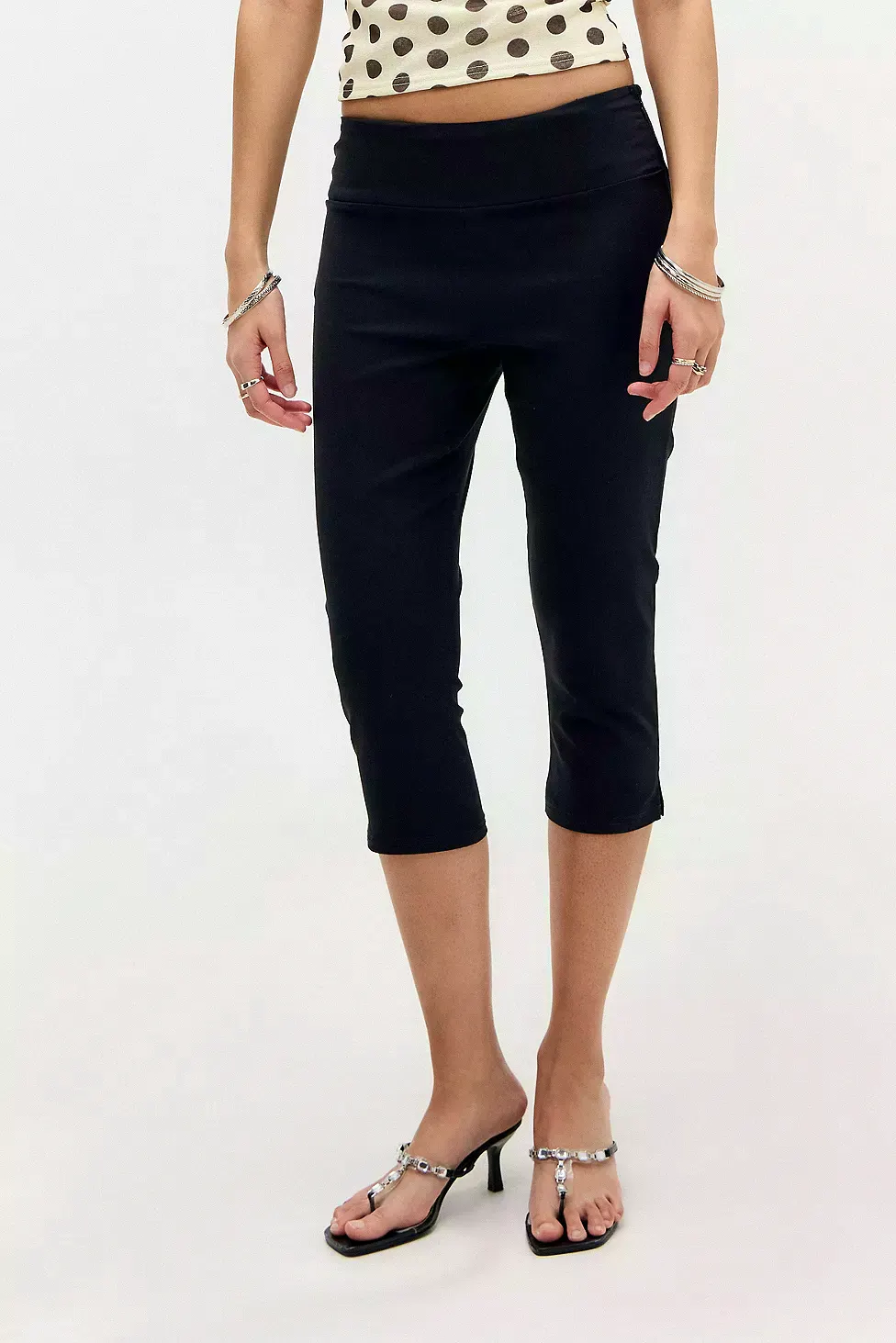 Urban Outfitters UO Bengaline Capri Trousers, £29