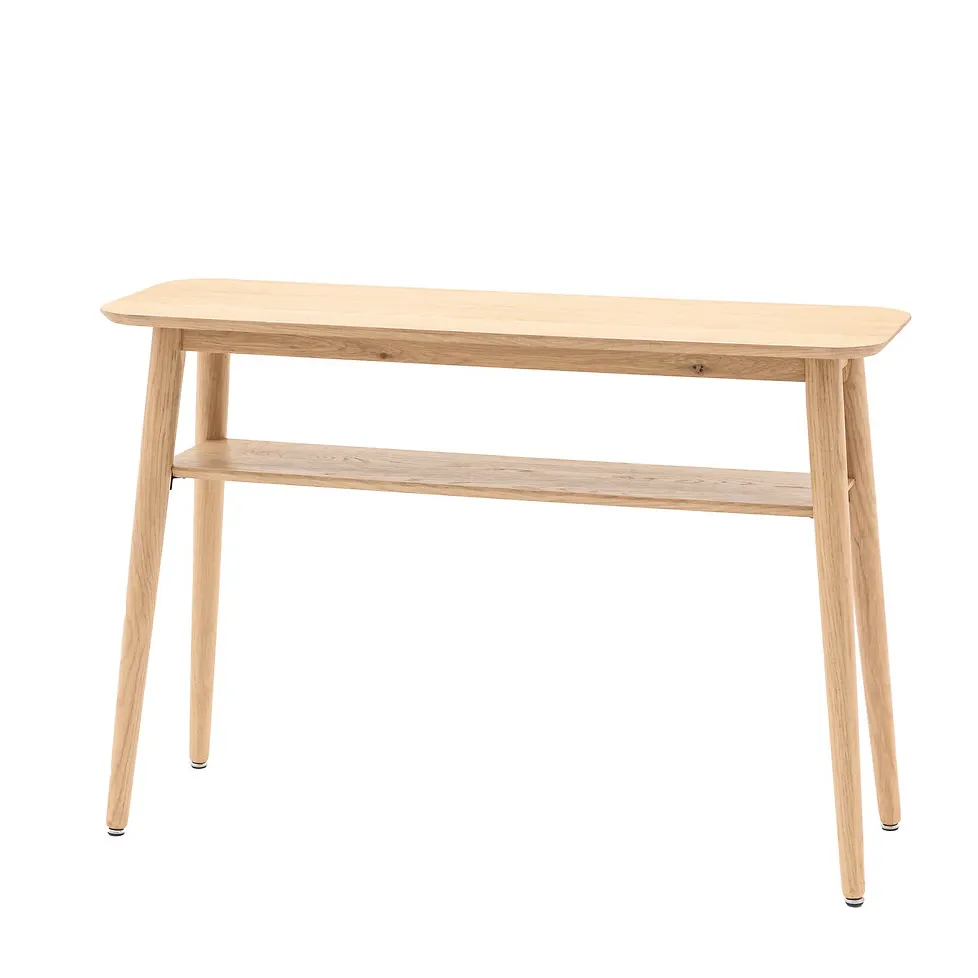 Hale Natural Oak Console Table £199.99