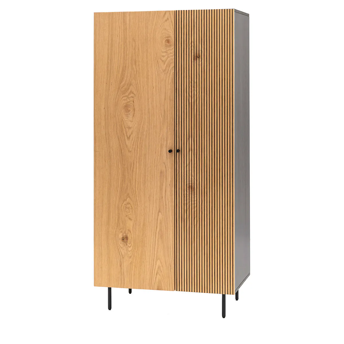 Hopewell 2 Door Oak Slatted Wardrobe £549.99