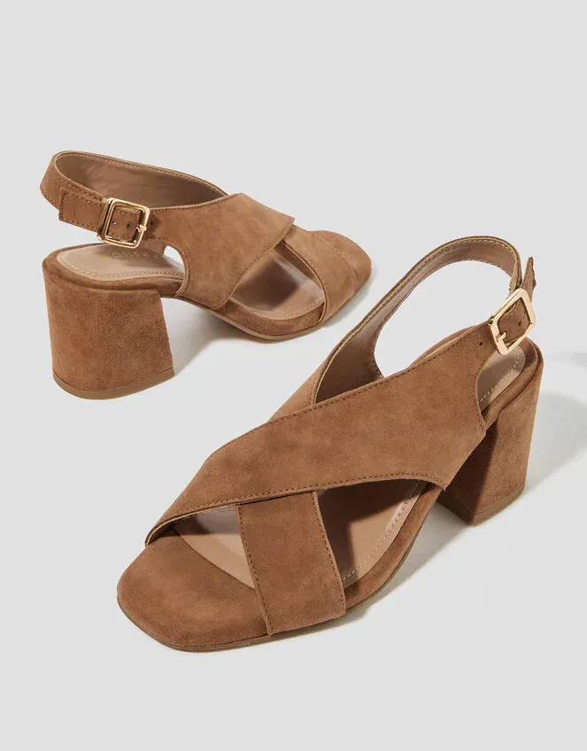 Monsoon Suede Crossover Sandals, £59