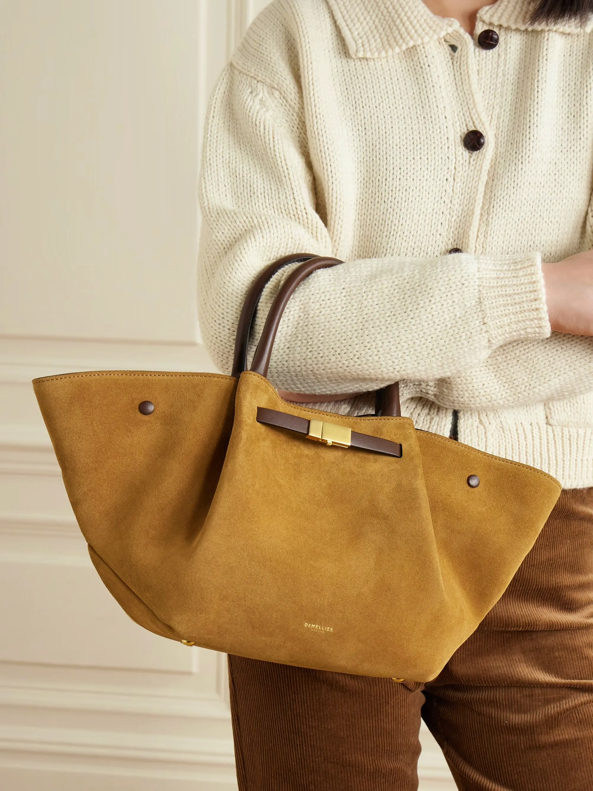 Demellier Suede Tote, £445