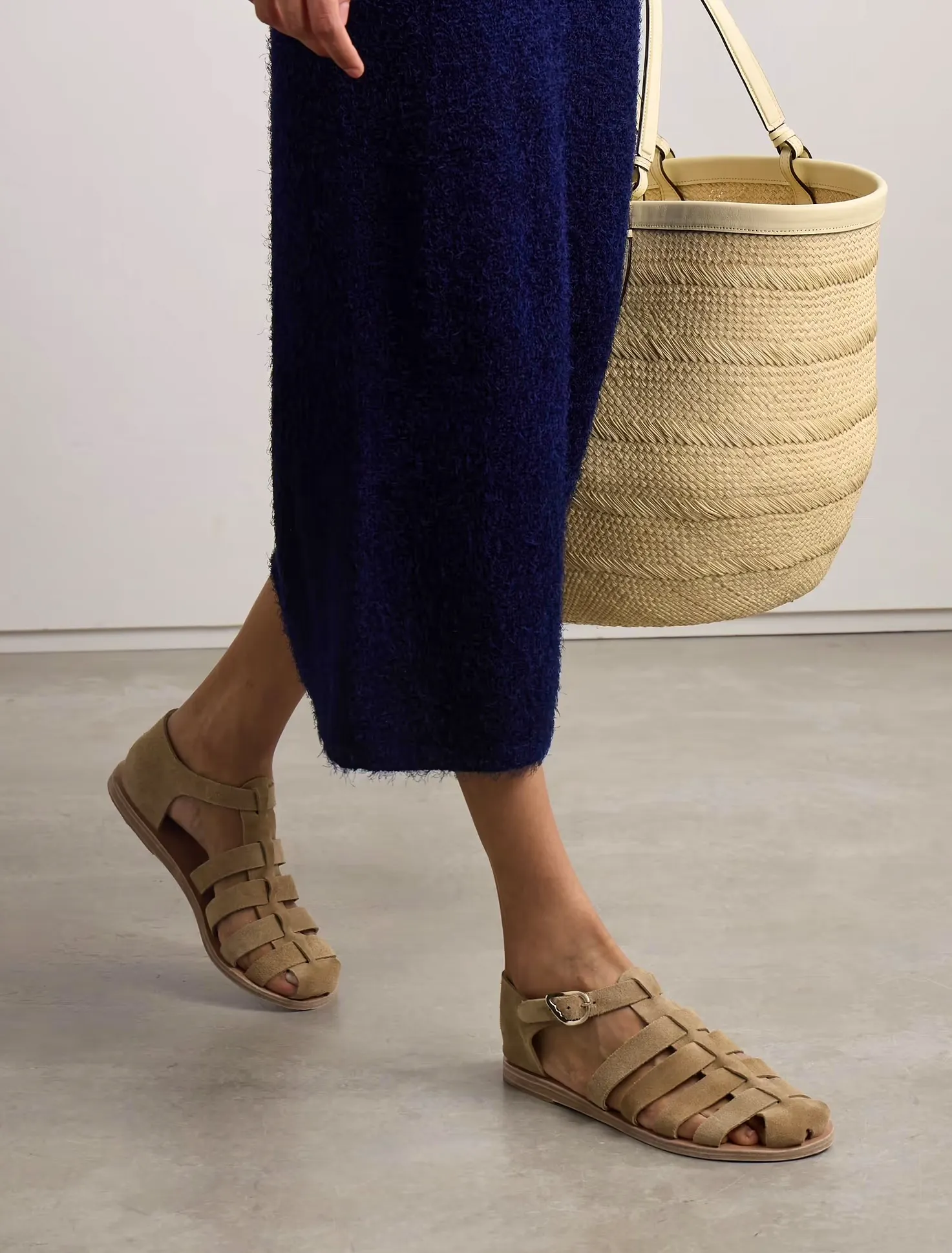 Ancient Greek Sandals Suede Sandals, £205
