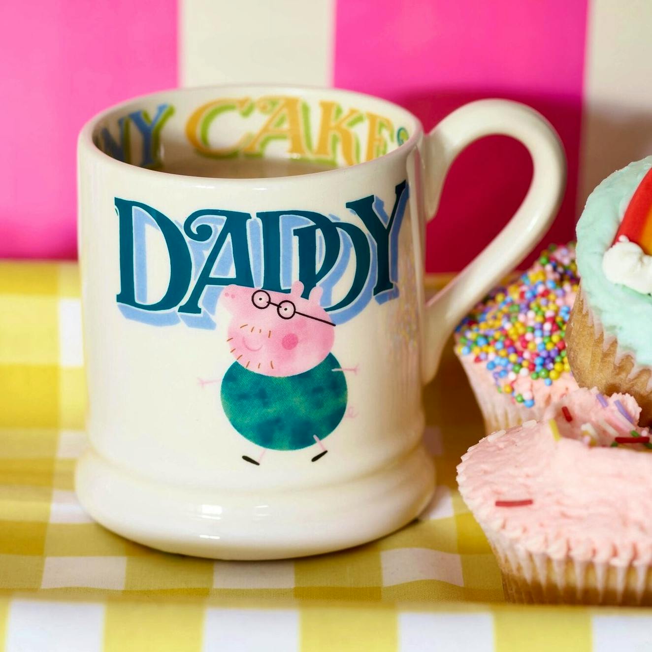 Emma Bridgewater Seconds Peppa Pig Daddy 1/2 Pint Mug, £20