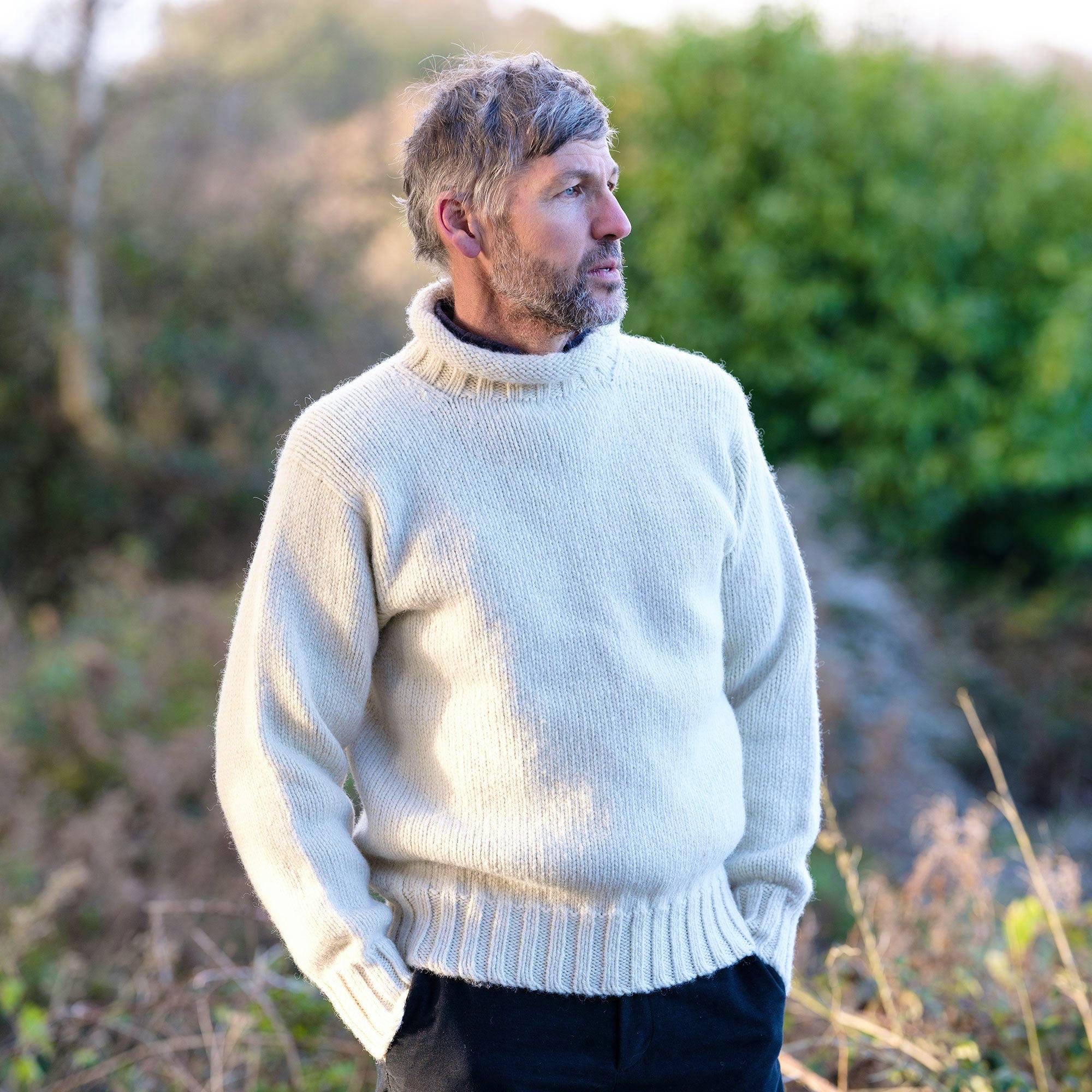 Yarmouth Oilskins The Expedition Sweater – Natural, £190