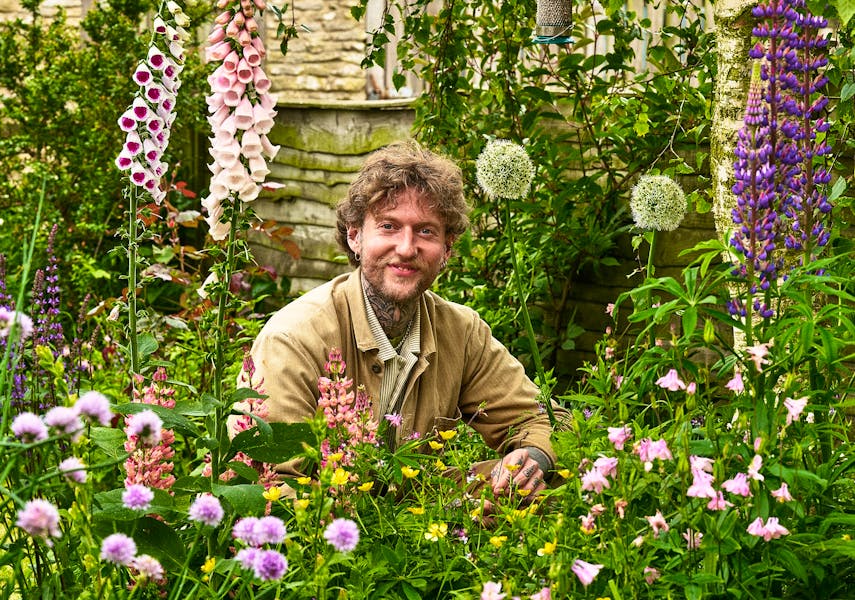 Gardener Jamie Walton