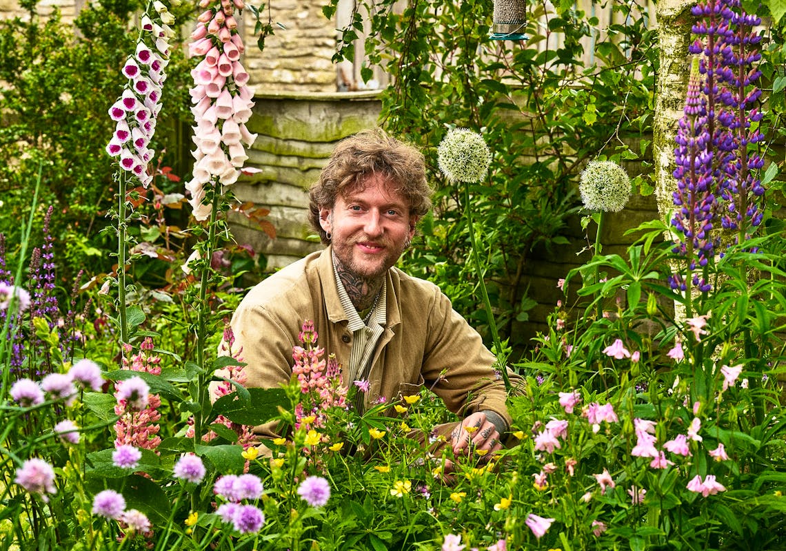 Gardener Jamie Walton
