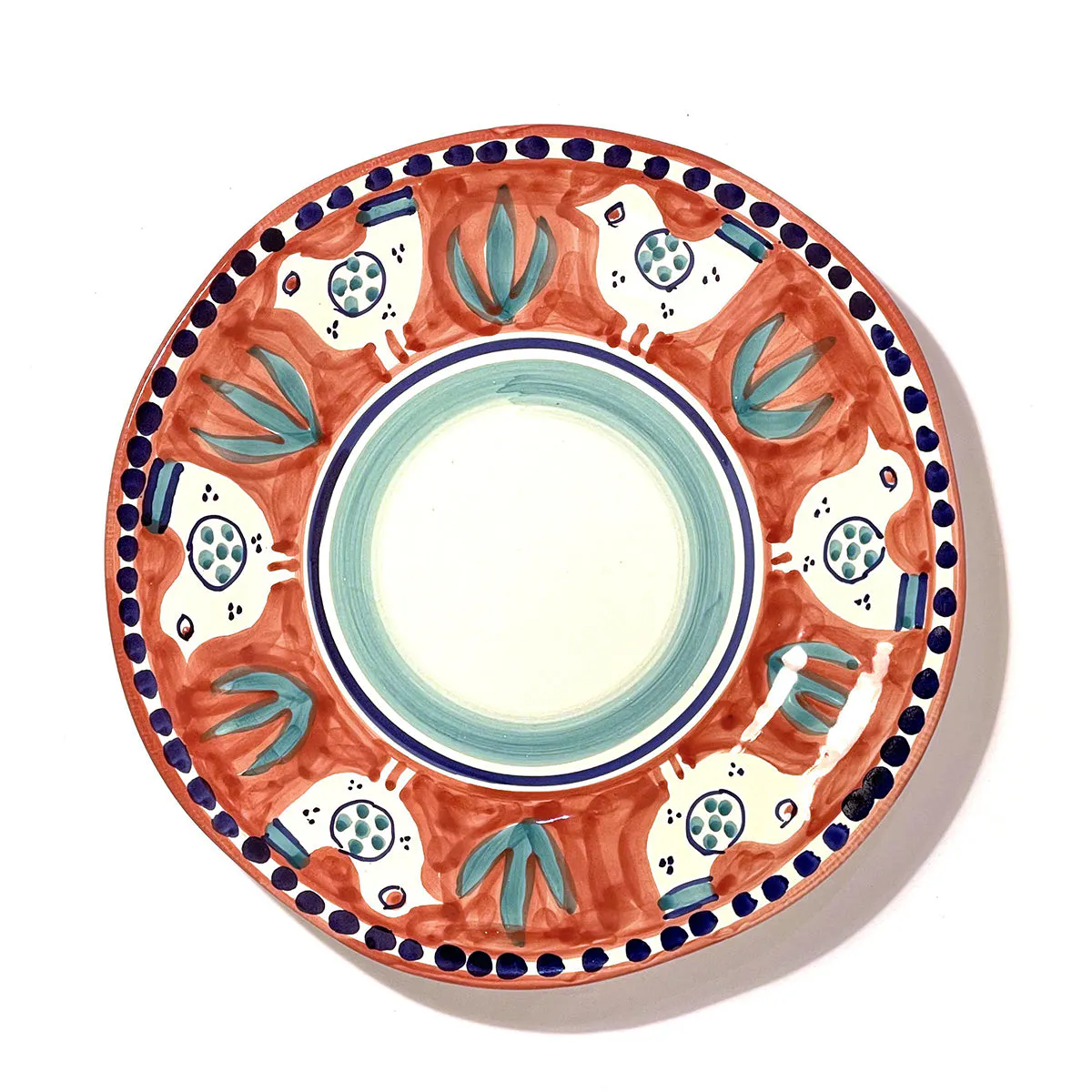 Divertimenti Amalfi Pink Gallina Dinner Plate, £26