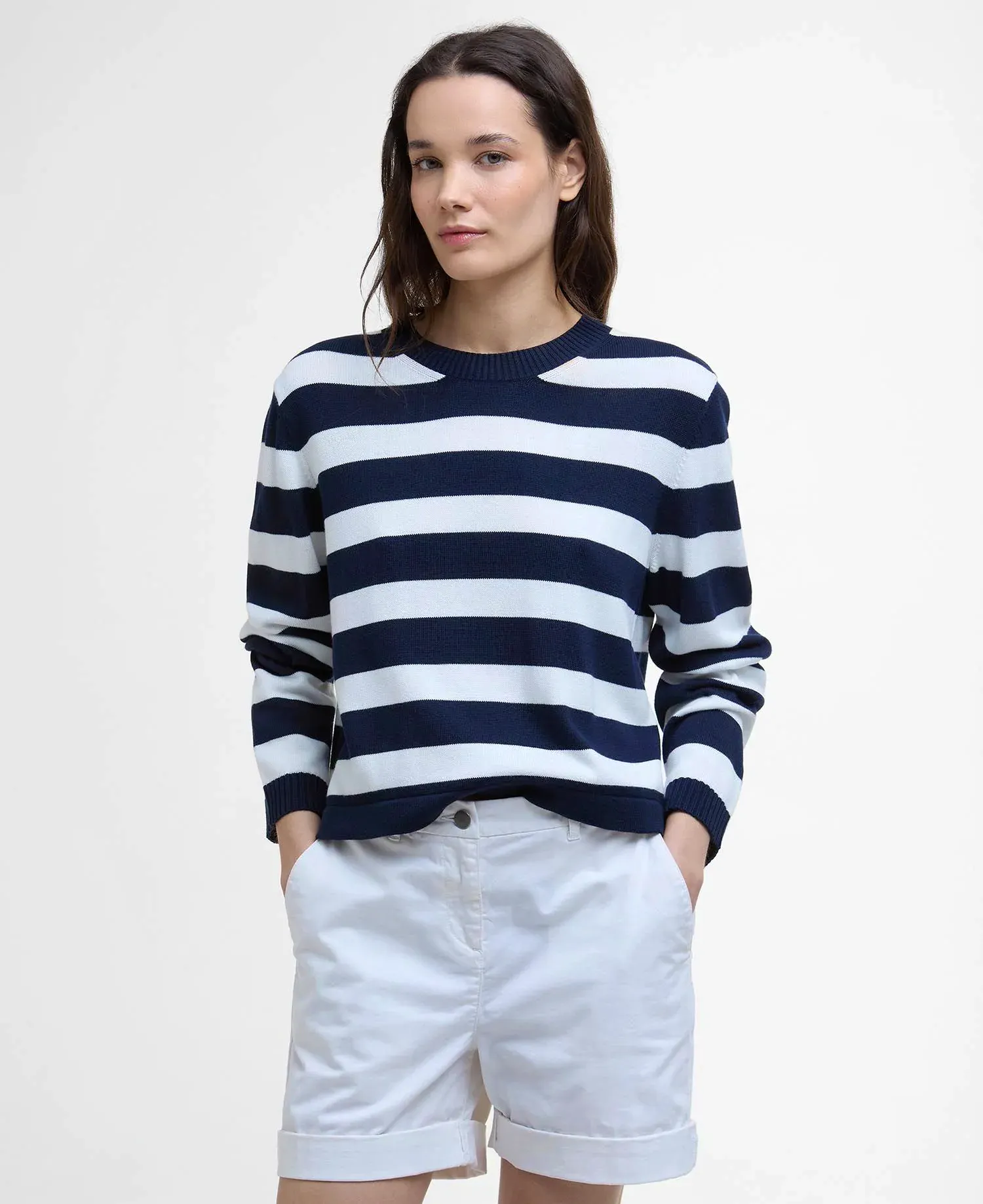 Bronya Striped Crew-Neck Jumper £84.95
