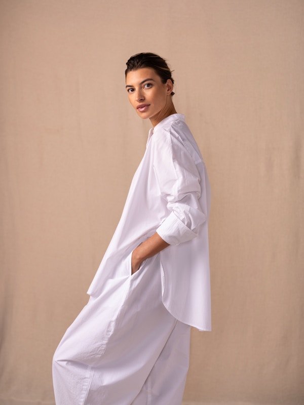 A Crisp White Shirt.