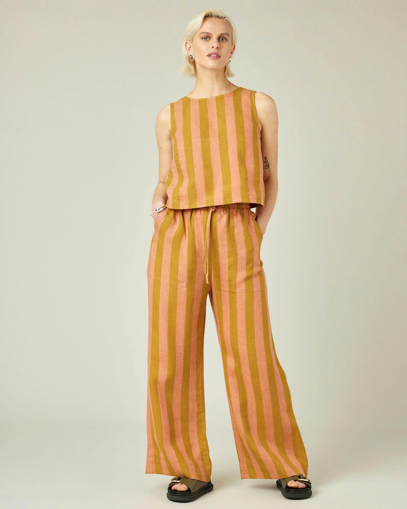 Beyond Nine Lexi Linen Trousers, £129