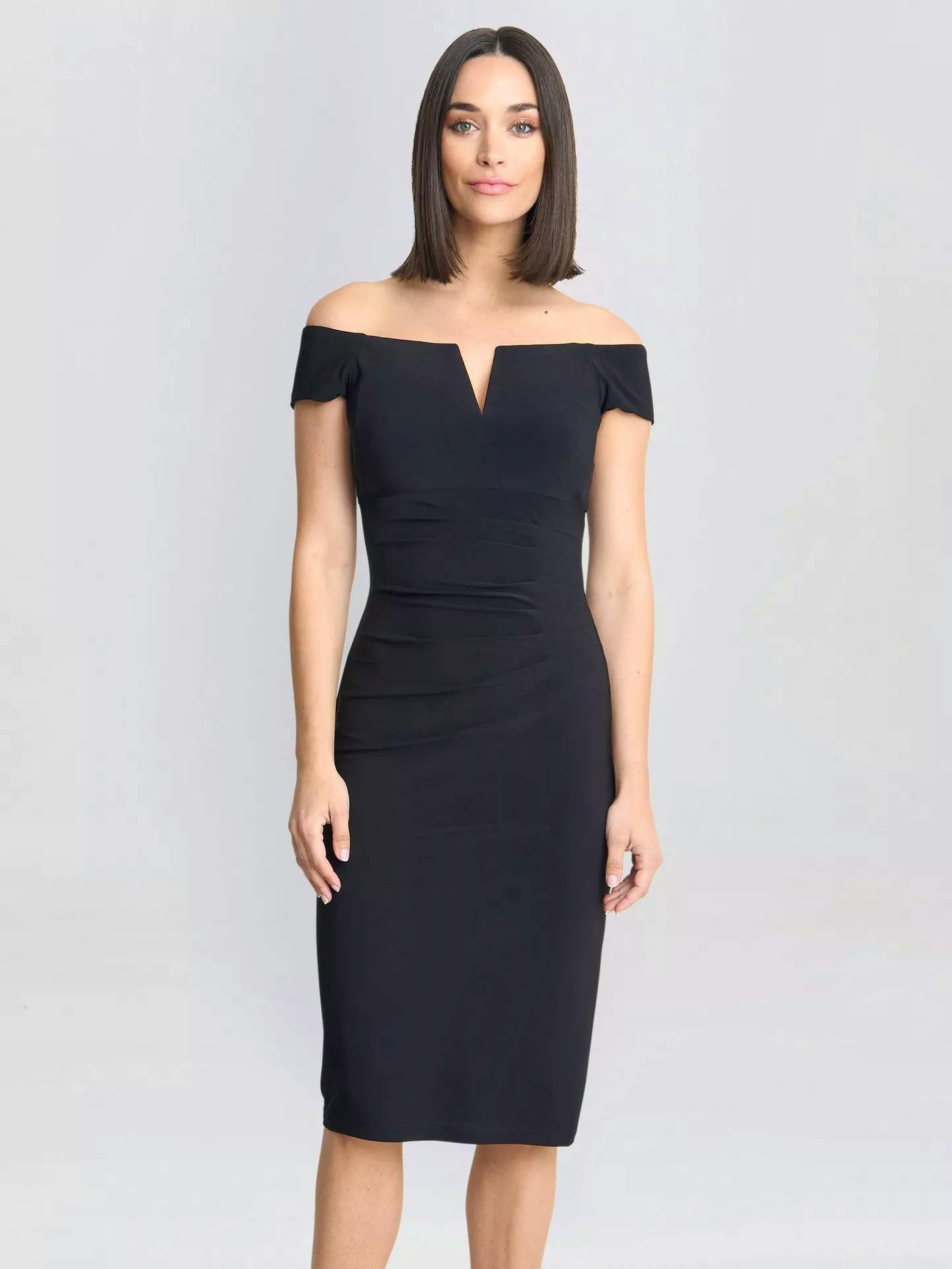 Gina Bacconi Cath Off Shoulder Dress, £184 (Was £230)