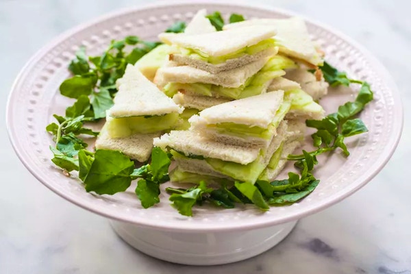 Cucumber sandwiches