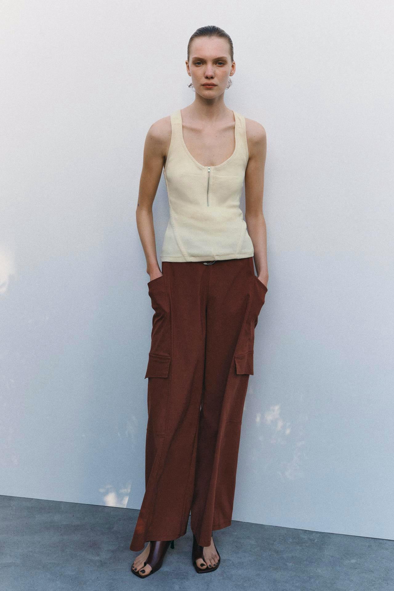 Zara Relaxed Cargo Trousers, £36