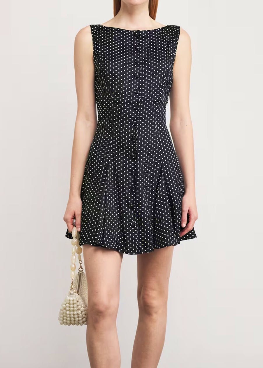 Doen Silk-Blend Monette Mini Dress, £470
