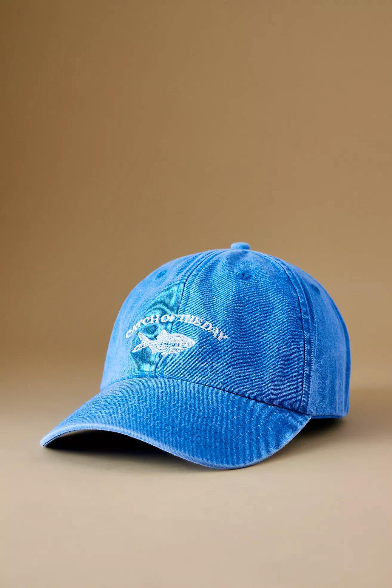 Anthropologie Catch of the Day Embroidered Baseball Cap, £32