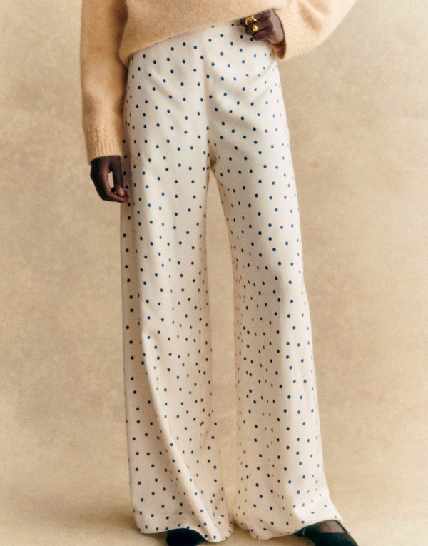 Wide-Leg Trousers