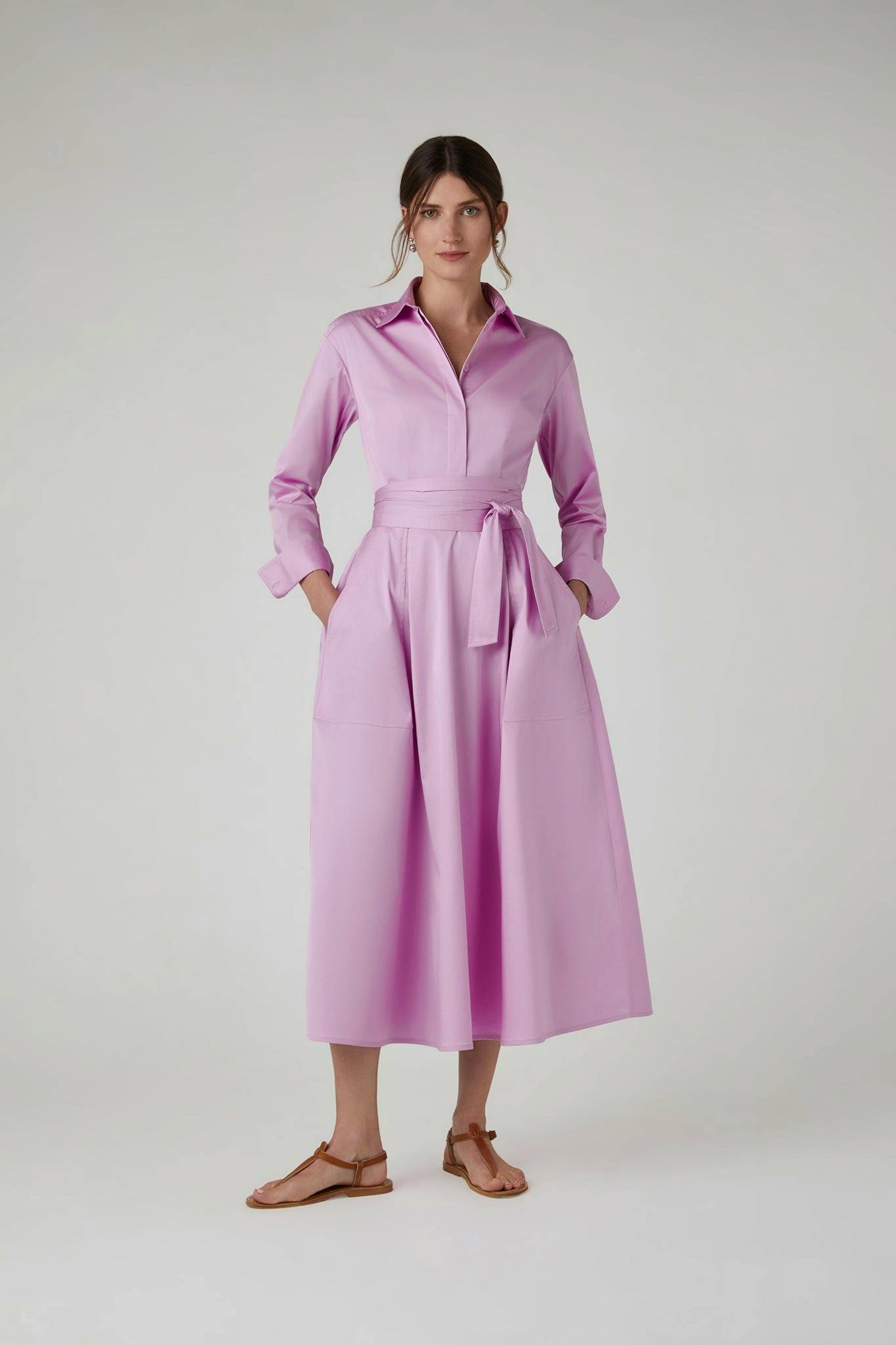 Jasper Conran Blythe Full Skirt Shirt Dress, £265