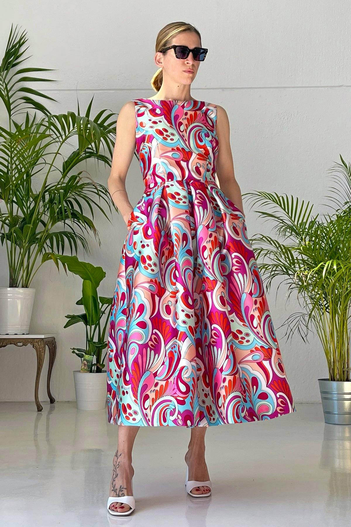 Lunatica Milano Abito Groovy Pink, £480