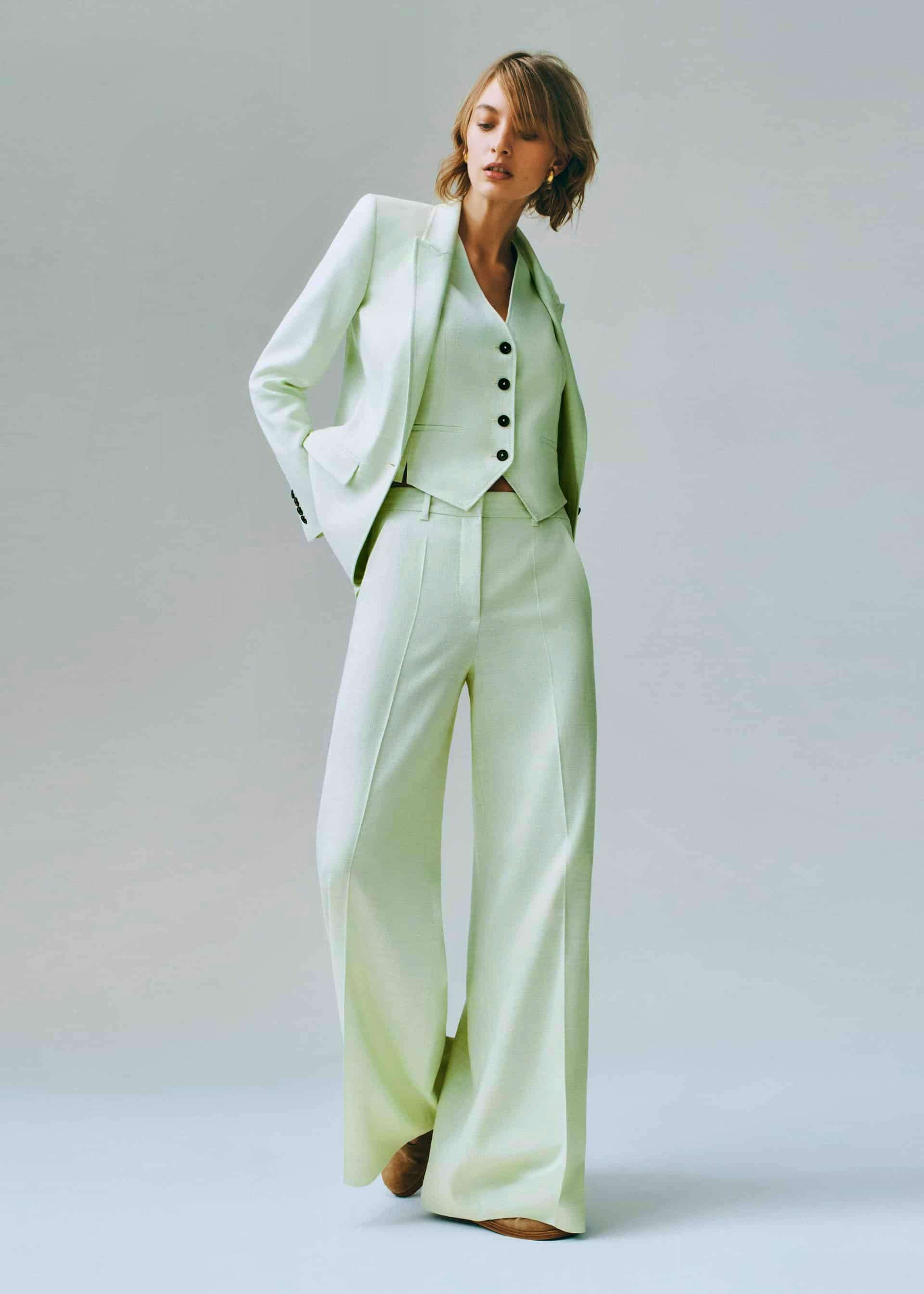 Me & Em Lightweight Tailored Boyfriend Trouser Suit Three-Piece Suit, £745
