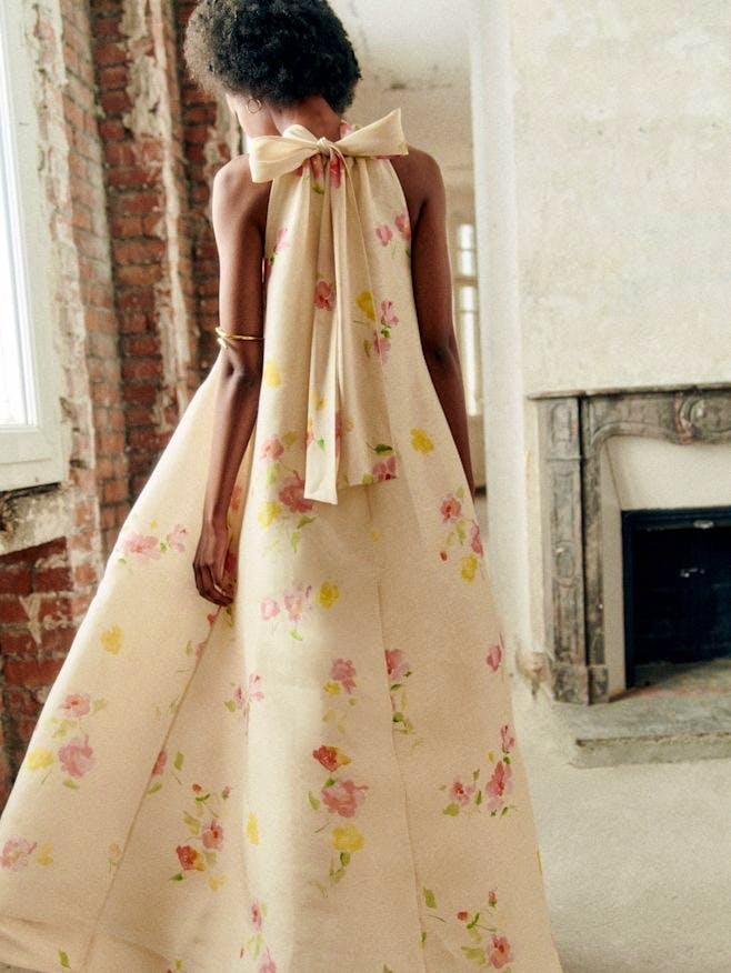 Sezane Cosima Dress, Salina Print, £340