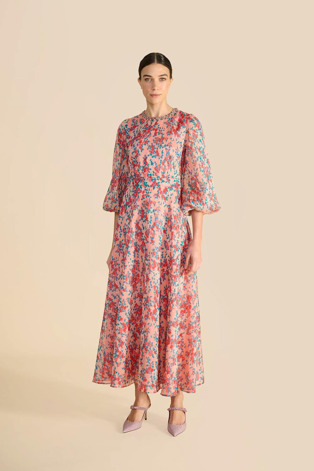 Beulah Mikela Pink Floral Dress, £625