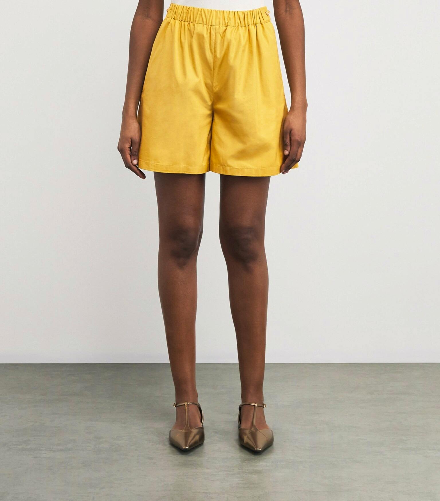 Max Mara Cotton Poplin Shorts, £340
