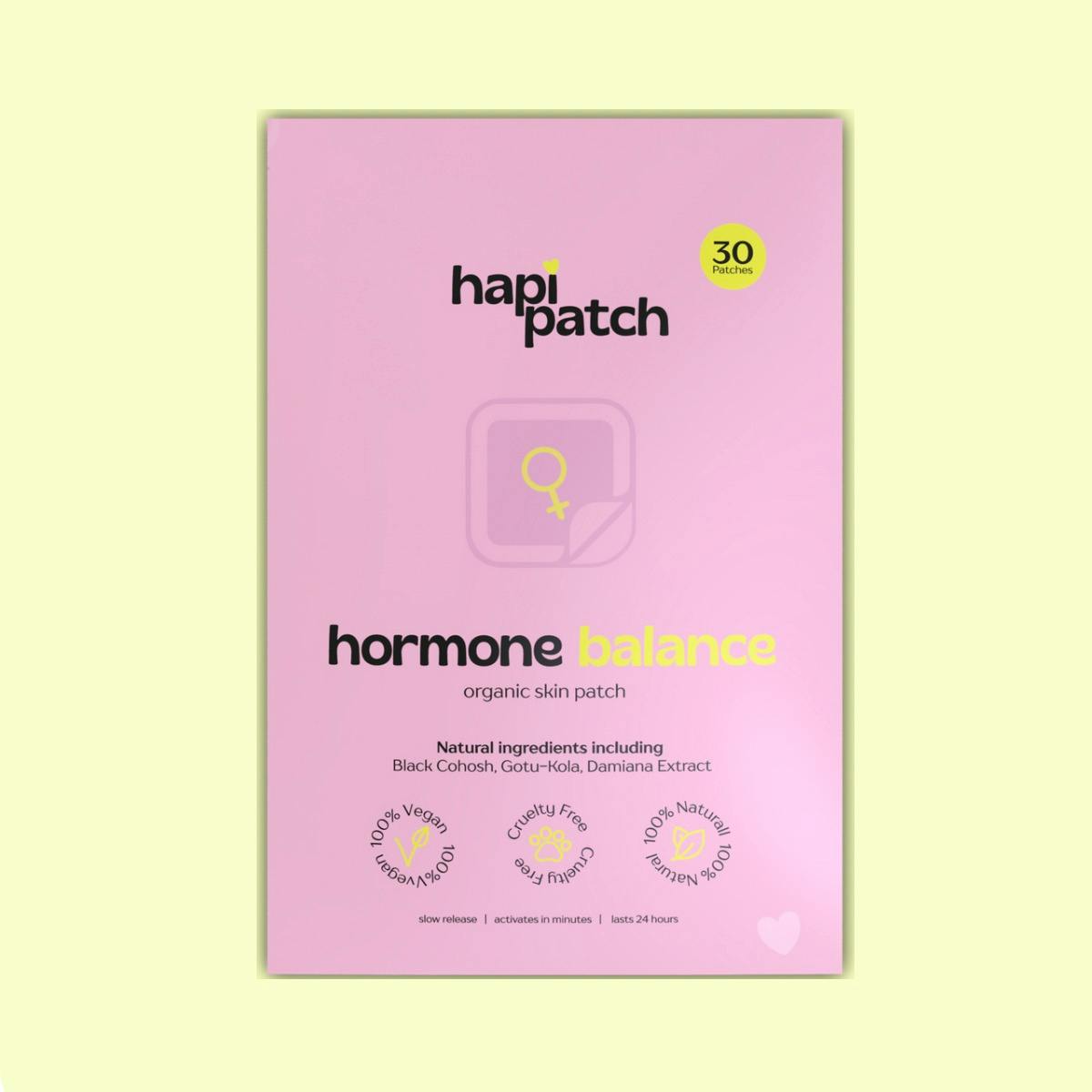 For Hormone Balance HapiPatch: Hormone Balance Patches, £16