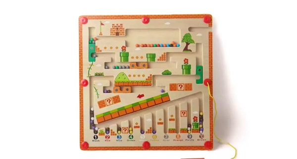 Toddler Travel Toys Montessori Toddlers Color And Number Maze