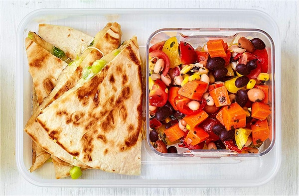 Healthy Lunchbox Ideas Tesco CheesyQuesadilla