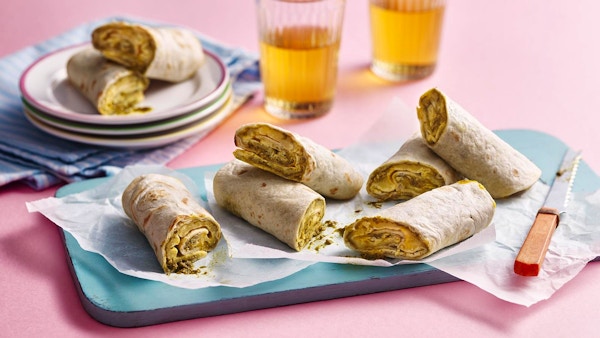 Healthy Lunchbox Ideas Bbc Good Food Cheese_and_pesto_egg Wraps