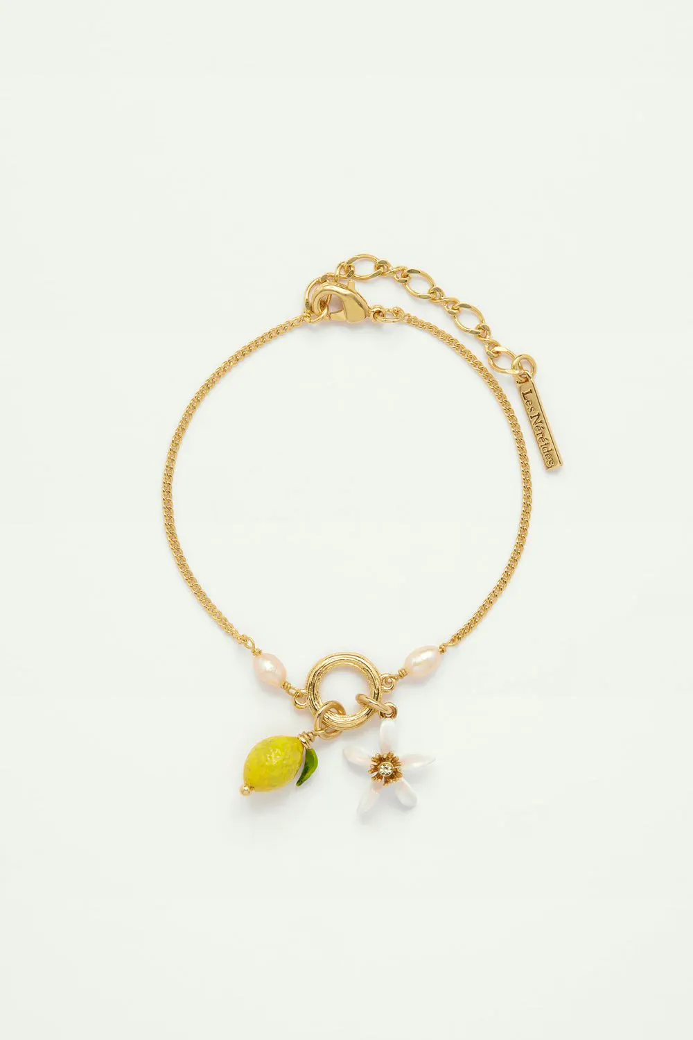 Les Nereides Lemon And Lemon Blossom Fine Bracelet, £120