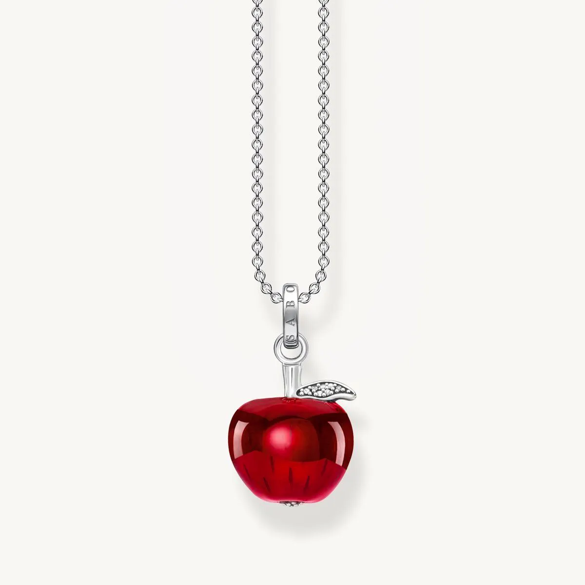 Thomas Sabo Necklace with red apple silver, £135